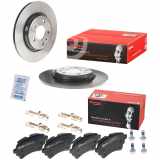 BREMBO Bremsscheibe 08.D060.11 + Bremsbelagsatz, Scheibenbremse P 85 186