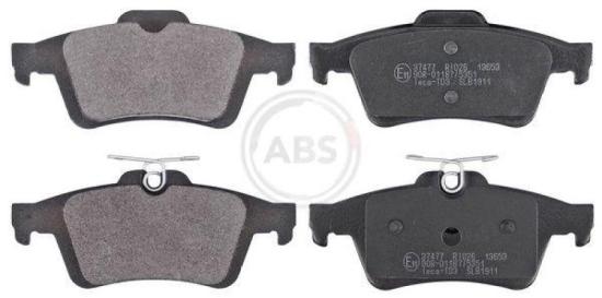 A.B.S. Bremsbelagsatz, Scheibenbremse 37477 + Bremsscheibe 17605 Bild A.B.S. Bremsbelagsatz, Scheibenbremse 37477 + Bremsscheibe 17605