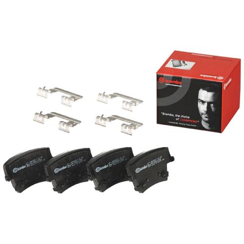 BREMBO Bremsscheibe 09.A404.11 + Bremsbelagsatz, Scheibenbremse P 23 175 + Bremsbelagsatz, Scheibenbremse P 11 017 + Bremsscheibe 09.A405.11 Bild BREMBO Bremsscheibe 09.A404.11 + Bremsbelagsatz, Scheibenbremse P 23 175 + Bremsbelagsatz, Scheibenbremse P 11 017 + Bremsscheibe 09.A405.11