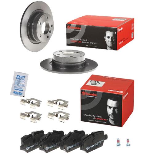 BREMBO Bremsbelagsatz, Scheibenbremse P 06 037 + Bremsscheibe 08.A205.11 Bild BREMBO Bremsbelagsatz, Scheibenbremse P 06 037 + Bremsscheibe 08.A205.11