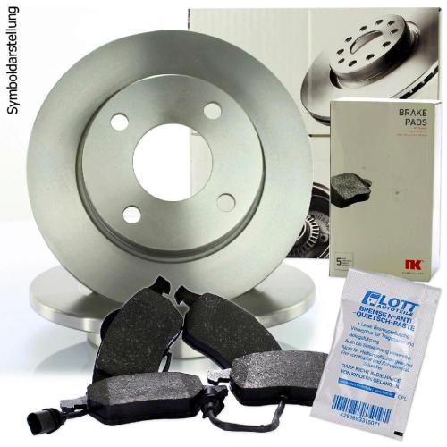 NK Bremsbelagsatz, Scheibenbremse 222515 + Bremsscheibe 202543 Bild NK Bremsbelagsatz, Scheibenbremse 222515 + Bremsscheibe 202543