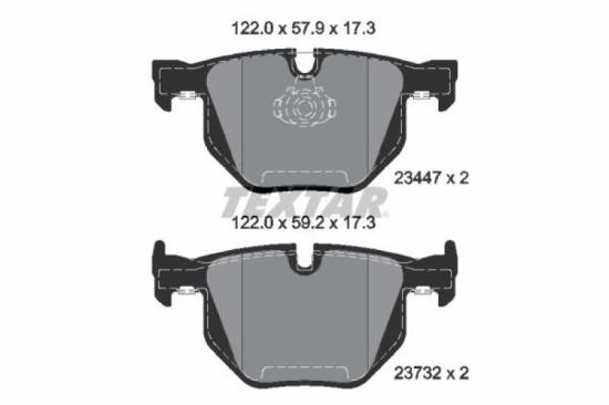 TEXTAR Warnkontakt, Bremsbelagverschleiß 98054600 + Bremsbelagsatz, Scheibenbremse 2344704 + Bremsscheibe 92161103 Bild TEXTAR Warnkontakt, Bremsbelagverschleiß 98054600 + Bremsbelagsatz, Scheibenbremse 2344704 + Bremsscheibe 92161103