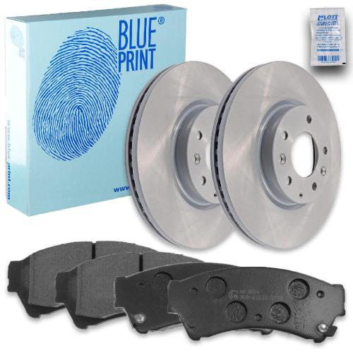 BLUE PRINT Bremsbelagsatz, Scheibenbremse ADM54296 + Bremsscheibe ADM543109 Bild BLUE PRINT Bremsbelagsatz, Scheibenbremse ADM54296 + Bremsscheibe ADM543109