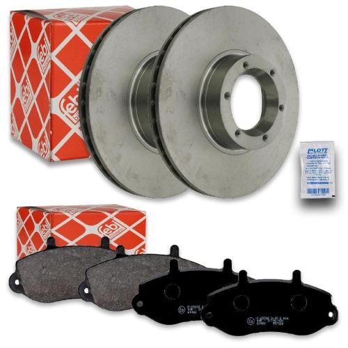 FEBI BILSTEIN Bremsbelagsatz, Scheibenbremse 16494 + Bremsscheibe 22853 Bild FEBI BILSTEIN Bremsbelagsatz, Scheibenbremse 16494 + Bremsscheibe 22853