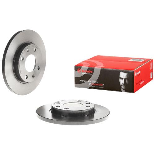 BREMBO Bremsscheibe 08.9606.11 + Bremsbelagsatz, Scheibenbremse P 61 063 Bild BREMBO Bremsscheibe 08.9606.11 + Bremsbelagsatz, Scheibenbremse P 61 063