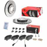 BREMBO Bremsbelagsatz, Scheibenbremse P 23 141 + Bremsscheibe 09.5843.3X