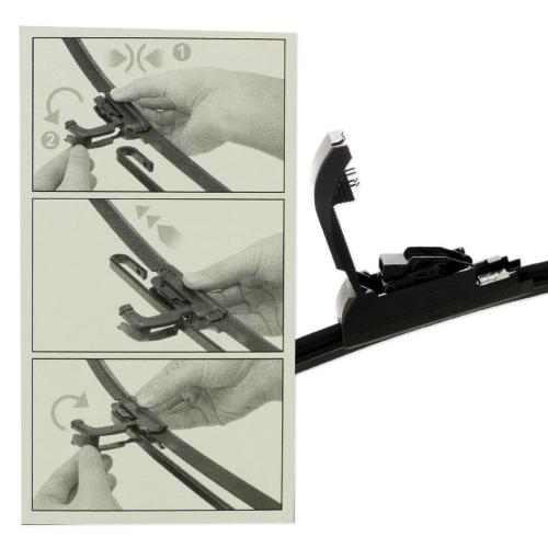 BOSCH Wischblatt 3 397 118 994 + Wischblatt 3 397 004 755 Bild BOSCH Wischblatt 3 397 118 994 + Wischblatt 3 397 004 755