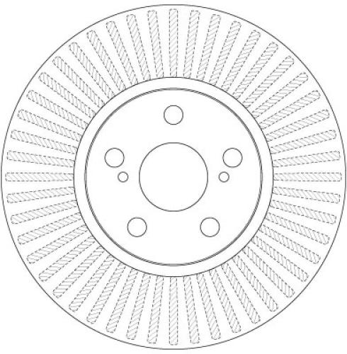 TRW Bremsbelagsatz, Scheibenbremse GDB3425 + Bremsscheibe DF6234 Bild TRW Bremsbelagsatz, Scheibenbremse GDB3425 + Bremsscheibe DF6234