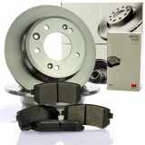 NK Bremsscheibe 203527 + Bremsbelagsatz, Scheibenbremse 223521