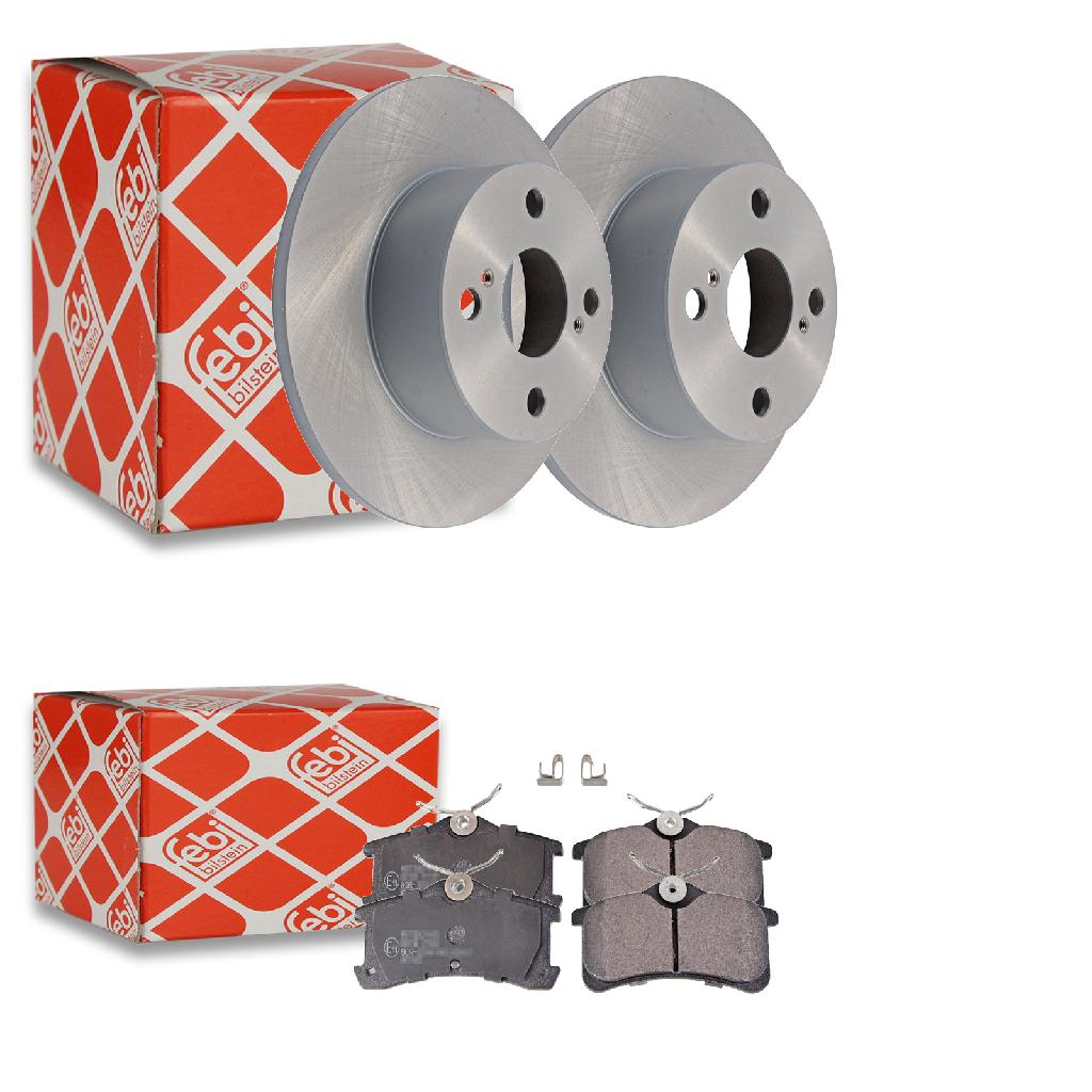 FEBI BILSTEIN Bremsscheibe 26071 + Bremsbelagsatz, Scheibenbremse 116353