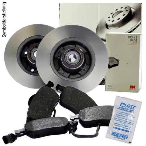 NK Bremsbelagsatz, Scheibenbremse 229986 + Bremsscheibe 203946 Bild NK Bremsbelagsatz, Scheibenbremse 229986 + Bremsscheibe 203946
