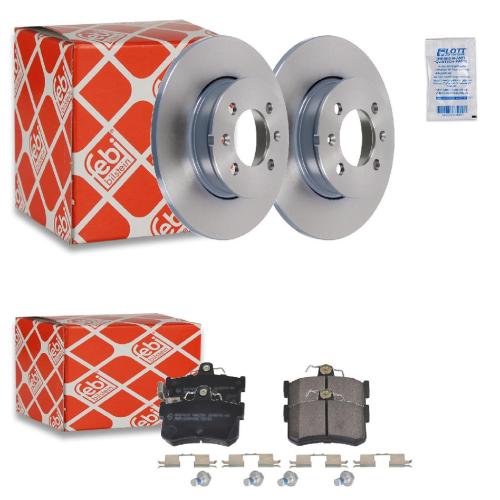 FEBI BILSTEIN Bremsbelagsatz, Scheibenbremse 170904 + Bremsscheibe 43811 Bild FEBI BILSTEIN Bremsbelagsatz, Scheibenbremse 170904 + Bremsscheibe 43811