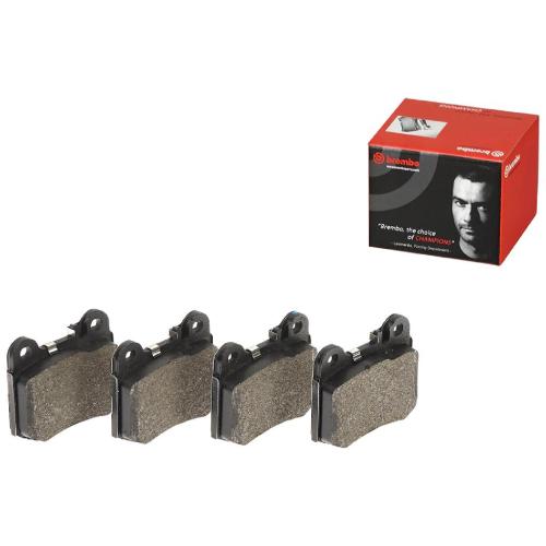 BREMBO Bremsbelagsatz, Scheibenbremse P 50 043 + Bremsscheibe 08.7607.11 + Warnkontakt, Bremsbelagverschleiß A 00 386 Bild BREMBO Bremsbelagsatz, Scheibenbremse P 50 043 + Bremsscheibe 08.7607.11 + Warnkontakt, Bremsbelagverschleiß A 00 386