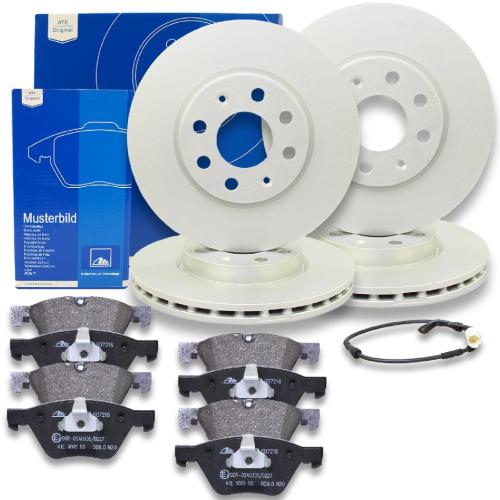 ATE Bremsscheibe 24.0124-0301.2 + Bremsbelagsatz, Scheibenbremse 13.0460-4883.2 + Bremsscheibe 24.0132-0302.2 + Warnkontakt, Bremsbelagverschleiß 24.8190-0067.2 + Bremsbelagsatz, Scheibenbremse 13.0460-7316.2 Bild ATE Bremsscheibe 24.0124-0301.2 + Bremsbelagsatz, Scheibenbremse 13.0460-4883.2 + Bremsscheibe 24.0132-0302.2 + Warnkontakt, Bremsbelagverschleiß 24.8190-0067.2 + Bremsbelagsatz, Scheibenbremse 13.0460-7316.2