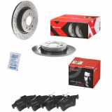 BREMBO Bremsscheibe 08.9975.1X + Bremsbelagsatz, Scheibenbremse P 24 148