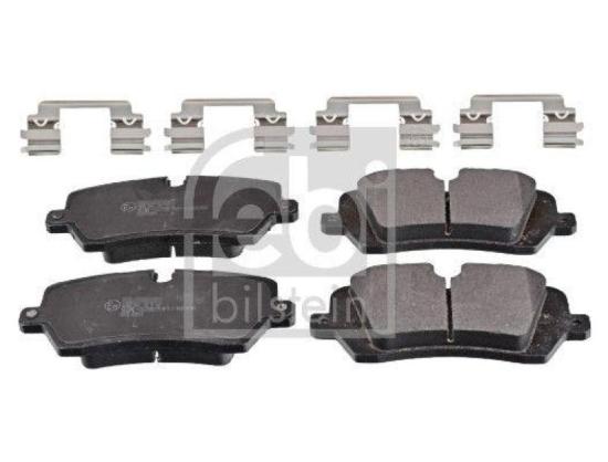 FEBI BILSTEIN Bremsscheibe 108581 + Warnkontakt, Bremsbelagverschleiß 47372 + Bremsbelagsatz, Scheibenbremse 116325 Bild FEBI BILSTEIN Bremsscheibe 108581 + Warnkontakt, Bremsbelagverschleiß 47372 + Bremsbelagsatz, Scheibenbremse 116325