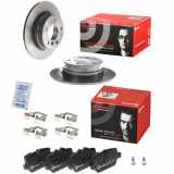 BREMBO Bremsscheibe 08.9787.11 + Bremsbelagsatz, Scheibenbremse P 06 037