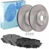 BLUE PRINT Bremsbelagsatz, Scheibenbremse ADM542110 + Bremsscheibe ADM543136