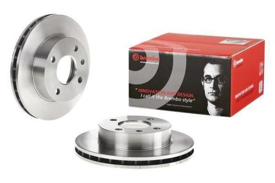 BREMBO Bremsbelagsatz, Scheibenbremse P 24 043 + Bremsscheibe 09.4914.34 Bild BREMBO Bremsbelagsatz, Scheibenbremse P 24 043 + Bremsscheibe 09.4914.34