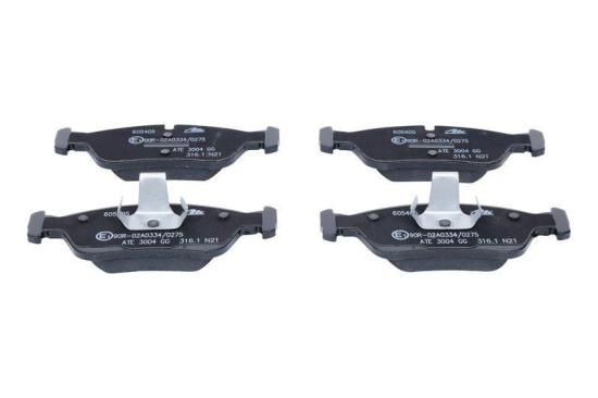 ATE Bremsscheibe 24.0122-0115.1 + Bremsbelagsatz, Scheibenbremse 13.0460-5405.2 Bild ATE Bremsscheibe 24.0122-0115.1 + Bremsbelagsatz, Scheibenbremse 13.0460-5405.2