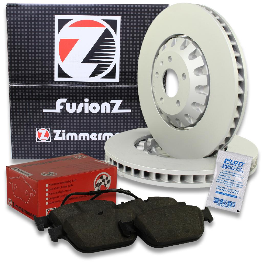 ATE Warnkontakt, Bremsbelagverschleiß 24.8190-0984.2 ZIMMERMANN Bremsbelagsatz, Scheibenbremse 25861.170.2 + Bremsscheibe 100.3374.75