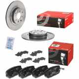 BREMBO Bremsbelagsatz, Scheibenbremse P 49 044 + Bremsscheibe 08.D223.11