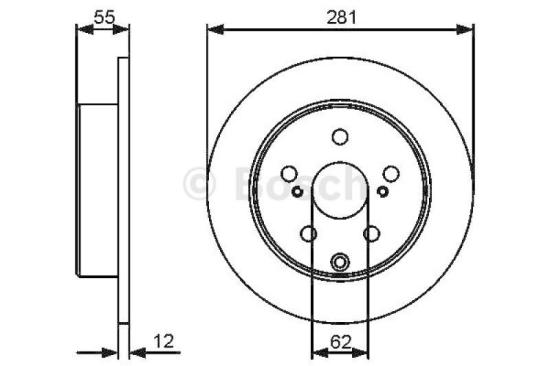 BOSCH Bremsscheibe 0 986 479 419 + Bremsbelagsatz, Scheibenbremse 0 986 494 154 Bild BOSCH Bremsscheibe 0 986 479 419 + Bremsbelagsatz, Scheibenbremse 0 986 494 154