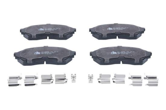 ATE Bremsscheibe 24.0122-0207.1 + Bremsbelagsatz, Scheibenbremse 13.0460-5802.2 Bild ATE Bremsscheibe 24.0122-0207.1 + Bremsbelagsatz, Scheibenbremse 13.0460-5802.2