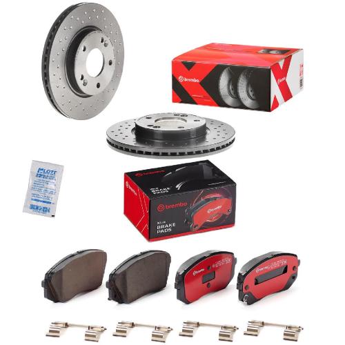 BREMBO Bremsscheibe 09.C249.1X + Bremsbelagsatz, Scheibenbremse P 30 056X Bild BREMBO Bremsscheibe 09.C249.1X + Bremsbelagsatz, Scheibenbremse P 30 056X