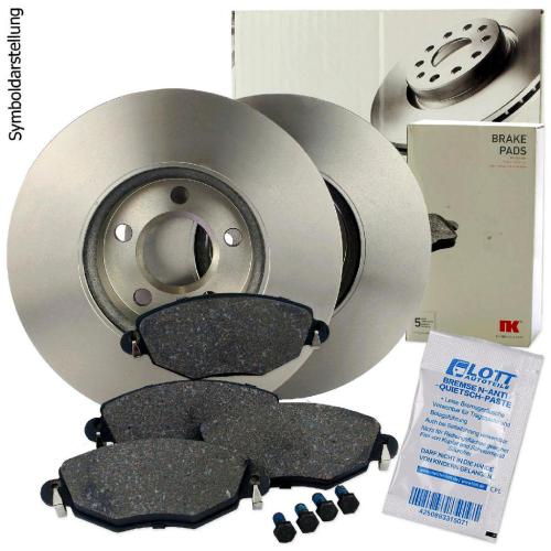 NK Bremsscheibe 202550 + Bremsbelagsatz, Scheibenbremse 222553 Bild NK Bremsscheibe 202550 + Bremsbelagsatz, Scheibenbremse 222553