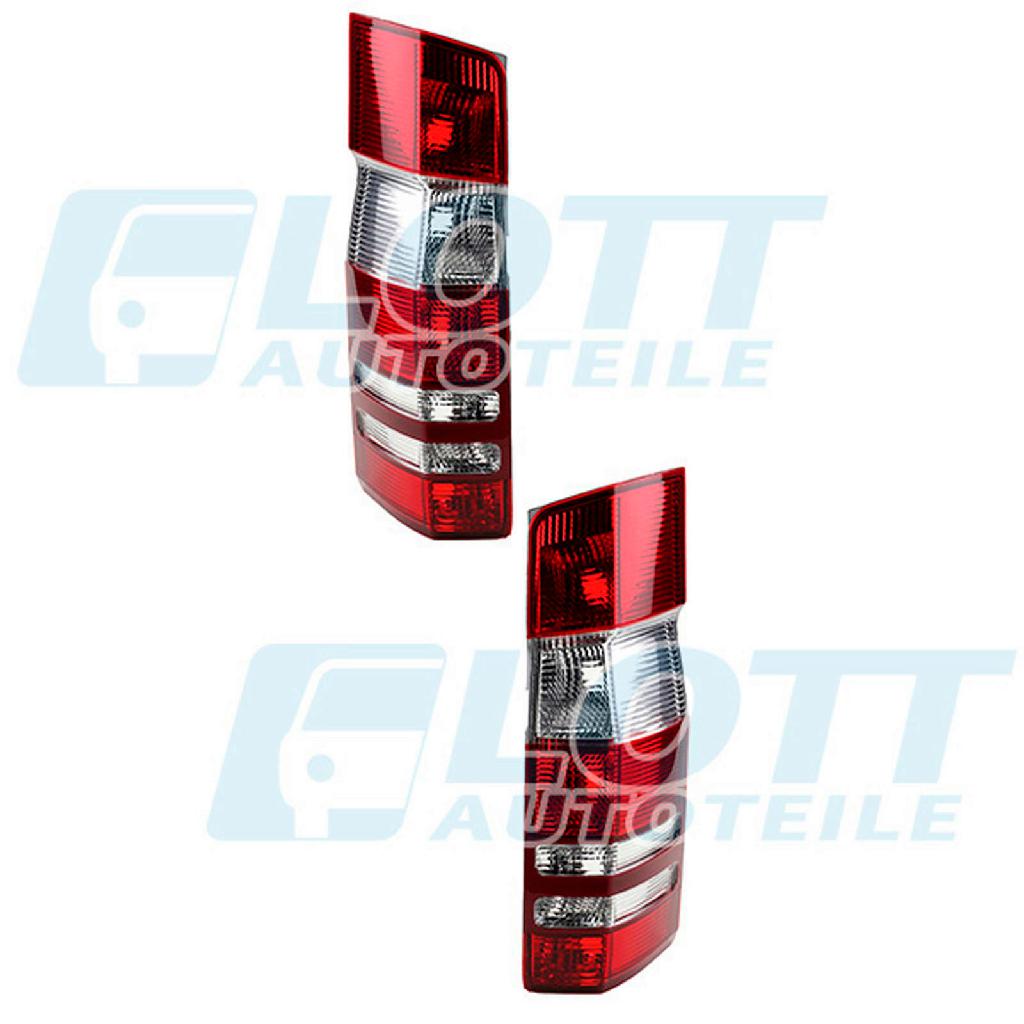 JOHNS Heckleuchte 50 64 88-1 + Heckleuchte 50 64 87-1