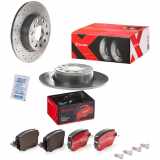 BREMBO Bremsbelagsatz, Scheibenbremse P 85 135X + Bremsscheibe 08.B413.1X