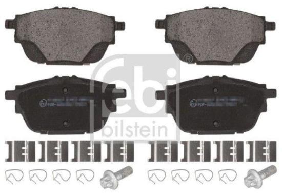 FEBI BILSTEIN Bremsbelagsatz, Scheibenbremse 116242 + Bremsscheibe 104169 Bild FEBI BILSTEIN Bremsbelagsatz, Scheibenbremse 116242 + Bremsscheibe 104169