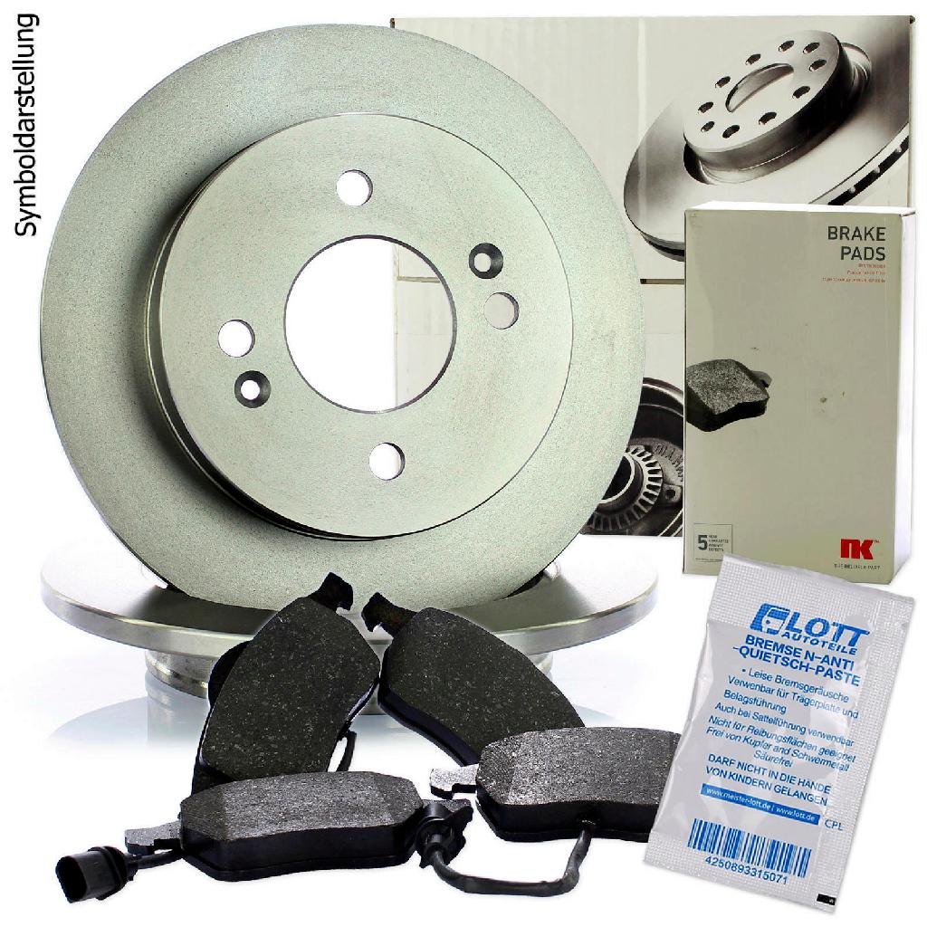 NK Bremsbelagsatz, Scheibenbremse 223514 + Bremsscheibe 203518