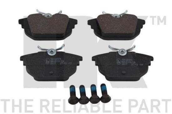 NK Bremsbelagsatz, Scheibenbremse 221019 + Bremsscheibe 209922 Bild NK Bremsbelagsatz, Scheibenbremse 221019 + Bremsscheibe 209922