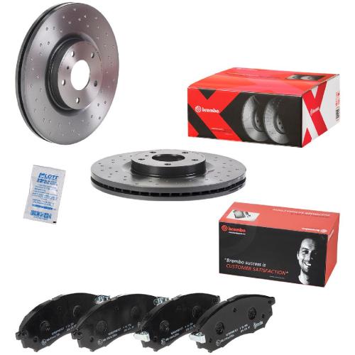 BREMBO Bremsbelagsatz, Scheibenbremse P 56 058 + Bremsscheibe 09.B266.1X Bild BREMBO Bremsbelagsatz, Scheibenbremse P 56 058 + Bremsscheibe 09.B266.1X