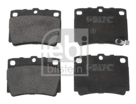 FEBI BILSTEIN Bremsbelagsatz, Scheibenbremse 170625 + Bremsscheibe 108435 Bild FEBI BILSTEIN Bremsbelagsatz, Scheibenbremse 170625 + Bremsscheibe 108435
