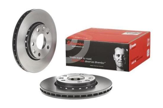 BREMBO Bremsbelagsatz, Scheibenbremse P 68 033 + Bremsscheibe 09.A727.11 Bild BREMBO Bremsbelagsatz, Scheibenbremse P 68 033 + Bremsscheibe 09.A727.11