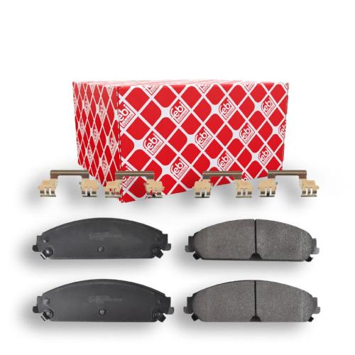 FEBI BILSTEIN Bremsbelagsatz, Scheibenbremse 116112 + Bremsscheibe 43944 Bild FEBI BILSTEIN Bremsbelagsatz, Scheibenbremse 116112 + Bremsscheibe 43944