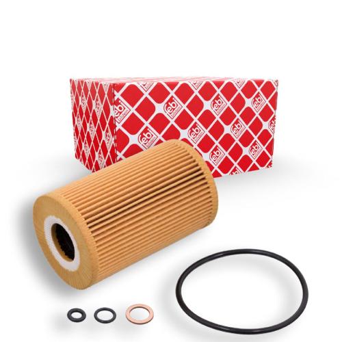 FEBI BILSTEIN Motoröl 32938 + Ölfilter 26684 + Luftfilter 27030 + Motoröl 32936 + Filter, Innenraumluft 18641 + Kraftstofffilter 12650 Bild FEBI BILSTEIN Motoröl 32938 + Ölfilter 26684 + Luftfilter 27030 + Motoröl 32936 + Filter, Innenraumluft 18641 + Kraftstofffilter 12650
