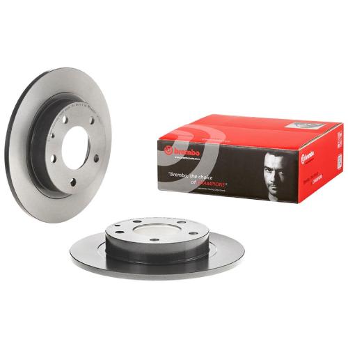 BREMBO Bremsscheibe 08.7352.11 + Bremsbelagsatz, Scheibenbremse P 24 036 Bild BREMBO Bremsscheibe 08.7352.11 + Bremsbelagsatz, Scheibenbremse P 24 036