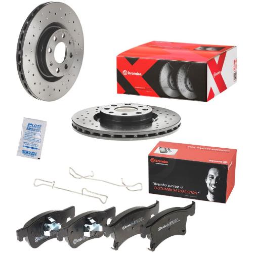 BREMBO Bremsscheibe 09.4939.3X + Bremsbelagsatz, Scheibenbremse P 59 083 Bild BREMBO Bremsscheibe 09.4939.3X + Bremsbelagsatz, Scheibenbremse P 59 083