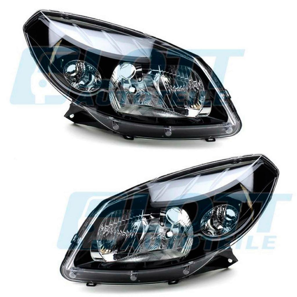 JOHNS Hauptscheinwerfer 25 21 09-2 + Hauptscheinwerfer 25 21 10-2