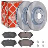 FEBI BILSTEIN Bremsscheibe 43985 + Bremsbelagsatz, Scheibenbremse 116425