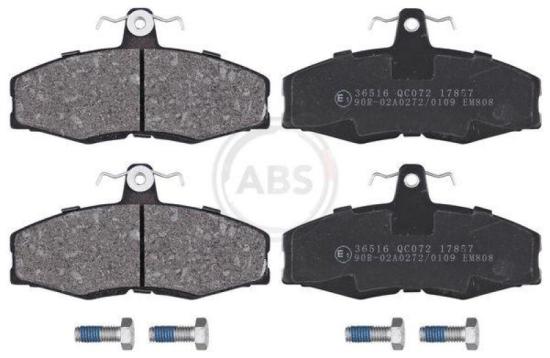 A.B.S. Bremsbelagsatz, Scheibenbremse 36516 + Bremsscheibe 16627 Bild A.B.S. Bremsbelagsatz, Scheibenbremse 36516 + Bremsscheibe 16627