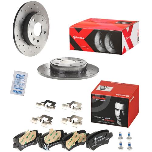 BREMBO Bremsbelagsatz, Scheibenbremse P 59 038 + Bremsscheibe 08.7627.1X Bild BREMBO Bremsbelagsatz, Scheibenbremse P 59 038 + Bremsscheibe 08.7627.1X