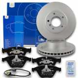 ATE Warnkontakt, Bremsbelagverschleiß 24.8190-0273.2 + Bremsscheibe 24.0130-0173.1 + Bremsbelagsatz, Scheibenbremse 13.0460-7167.2