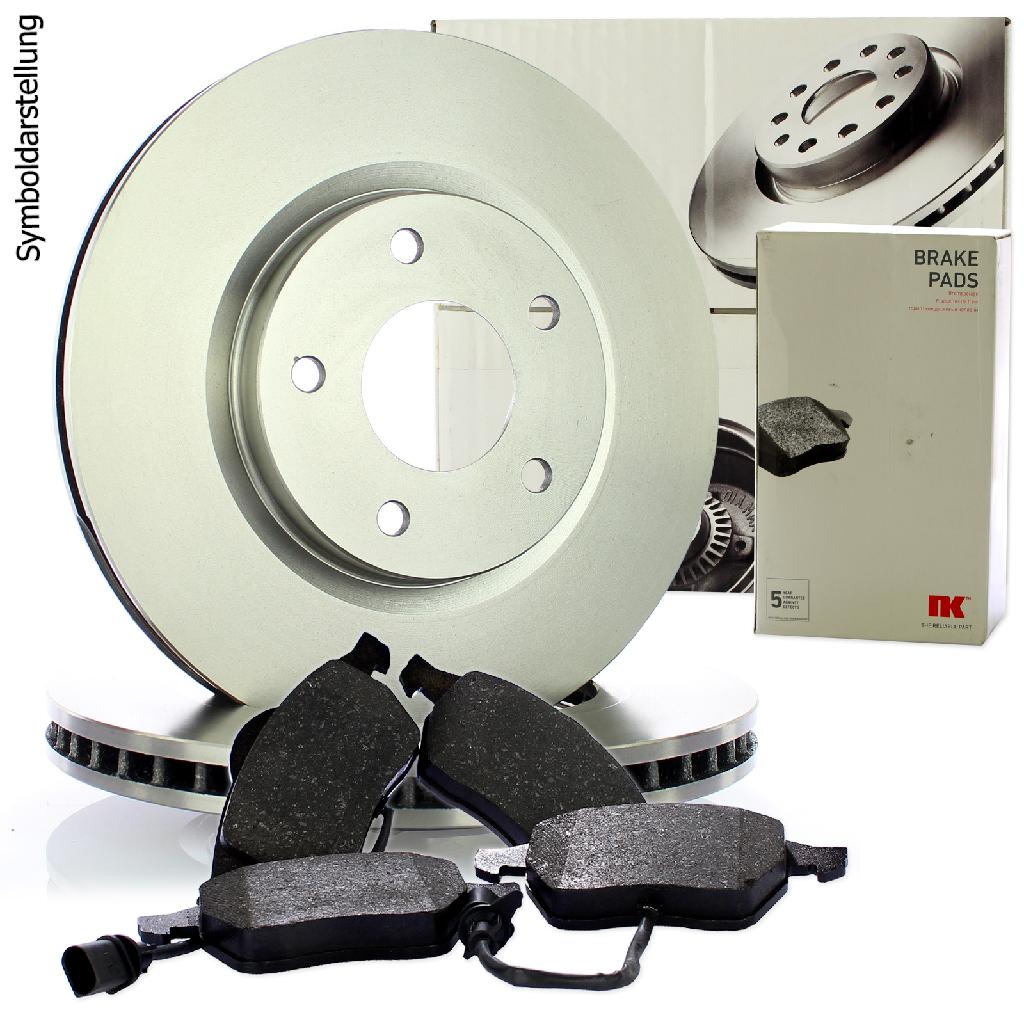 NK Bremsbelagsatz, Scheibenbremse 222269 + Bremsscheibe 202272