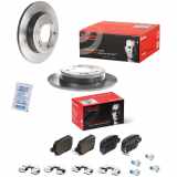 BREMBO Bremsscheibe 08.C172.21 + Bremsbelagsatz, Scheibenbremse P 30 120