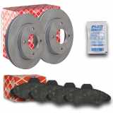 FEBI BILSTEIN Bremsbelagsatz, Scheibenbremse 16038 + Bremsscheibe 05649